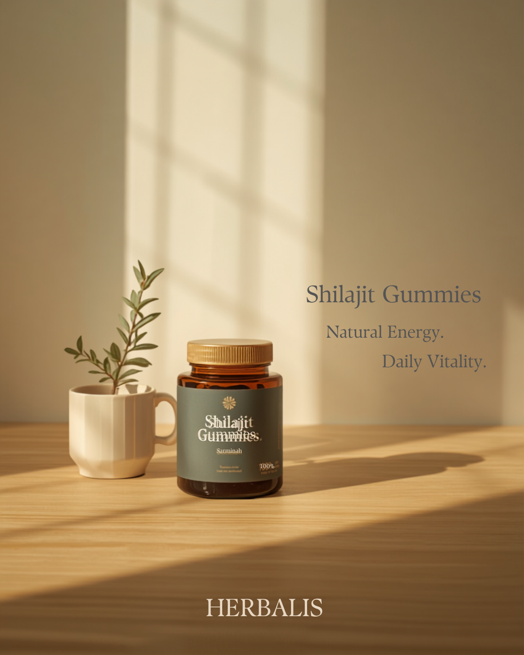 Herbalis Shilajit Gummies lifestyle image
