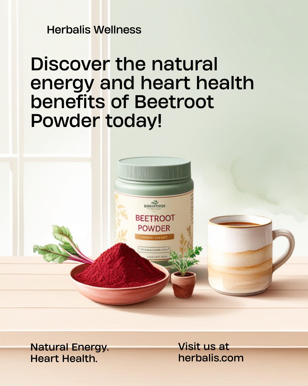 Herbalis Beetroot Powder lifestyle image
