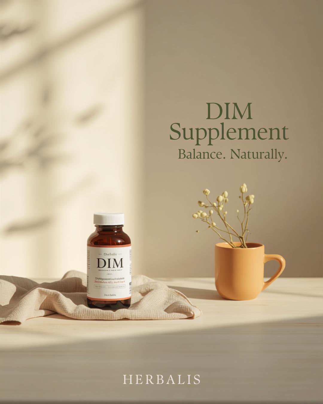Herbalis DIM Supplement lifestyle image