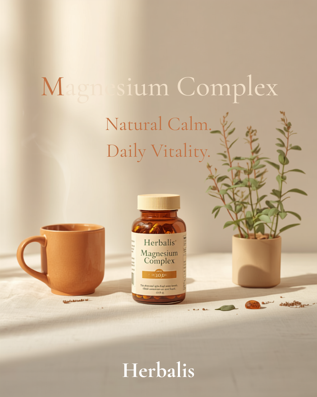 Herbalis Magnesium Complex lifestyle image