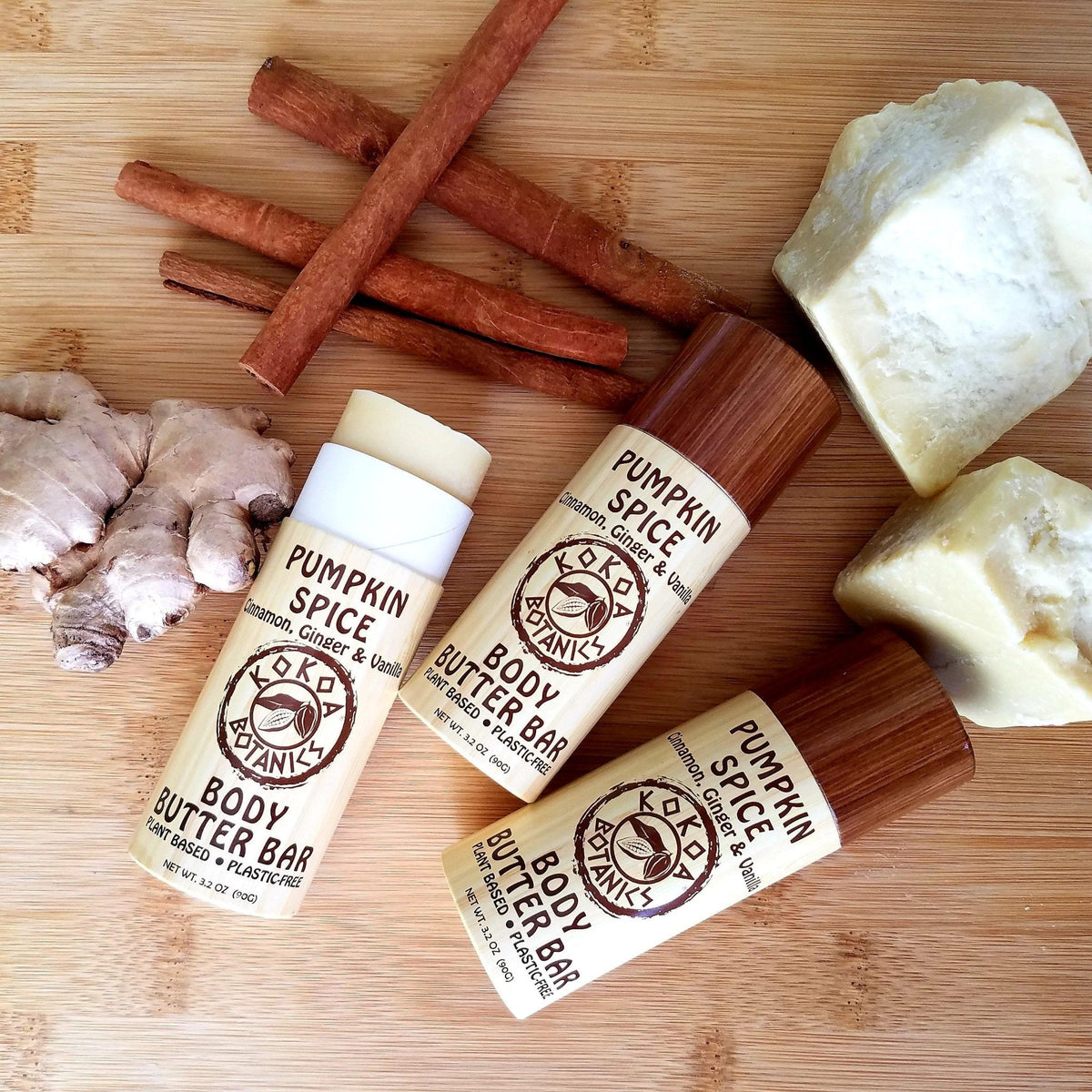 Pumpkin Spice Body Butter Lotion Bar, 3 oz
