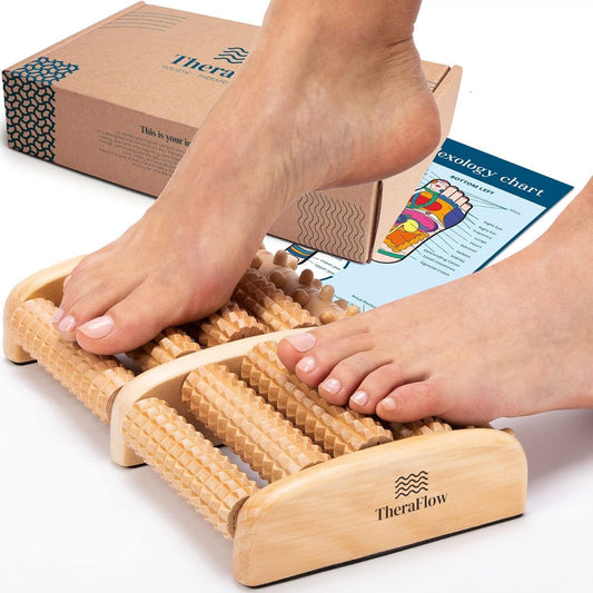 Large Dual Foot Massager for Plantar Fasciitis Relief 2026 Edition | Perfect Feet Massager Gifts for Women and Men | Relaxation Gift and Foot Massager for Neuropathy - Ideal Gifts for Mom