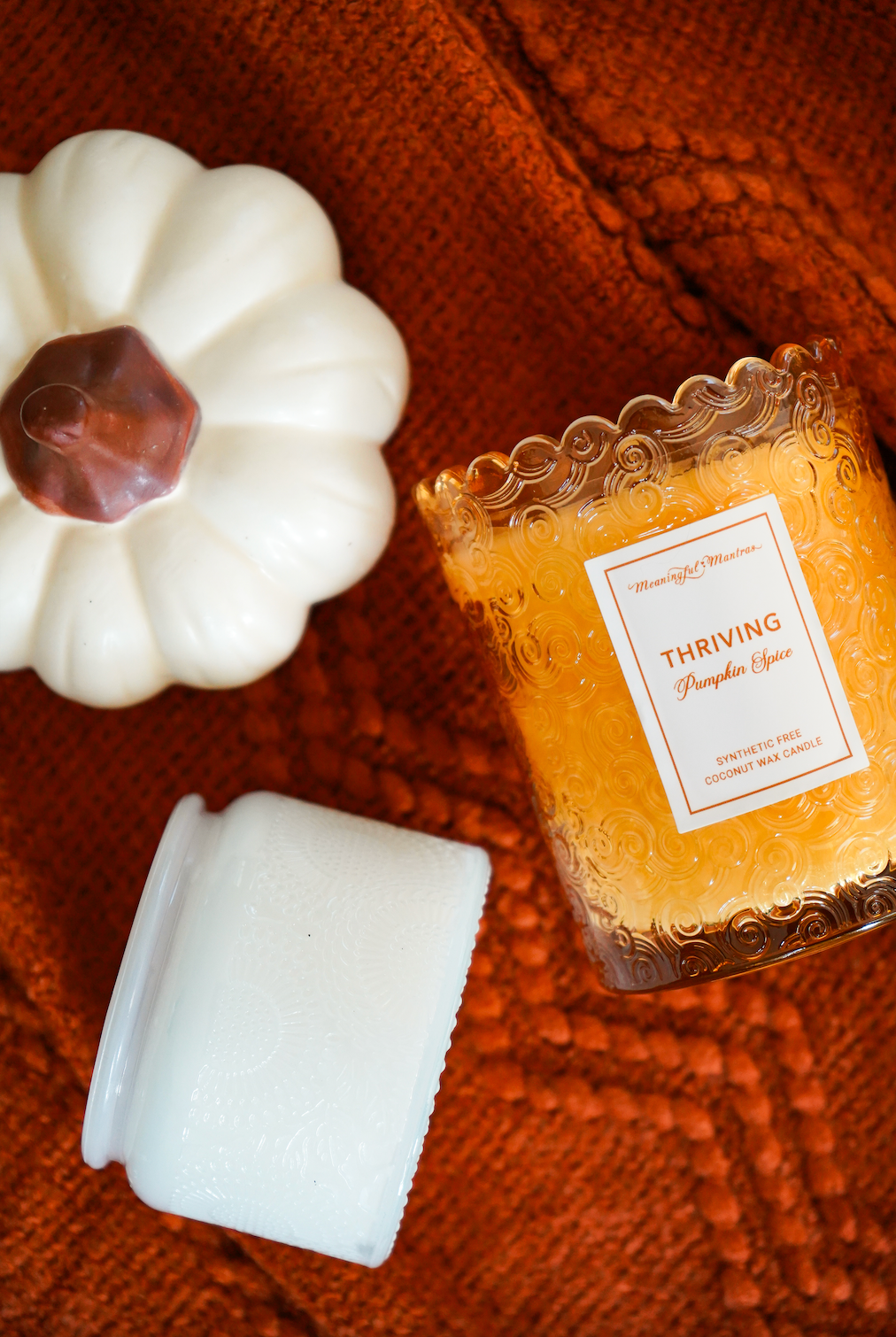 Pumpkin Spice Natural Candle, 8 oz