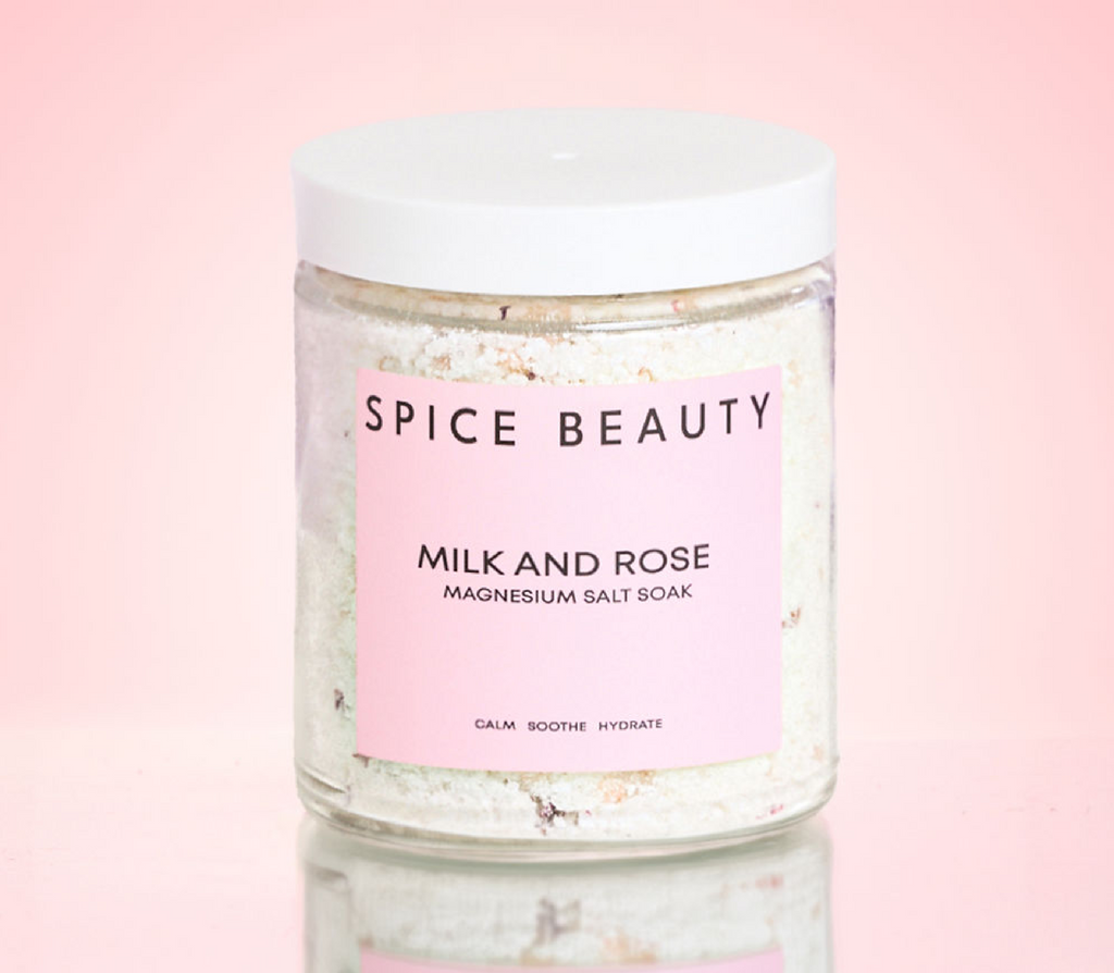 Goat Milk & Rose Magnesium Bath Soak