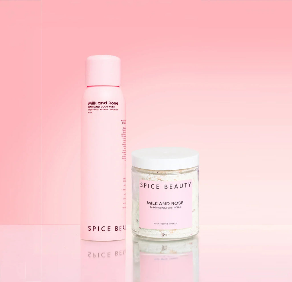 Goat Milk & Rose Magnesium Bath Soak