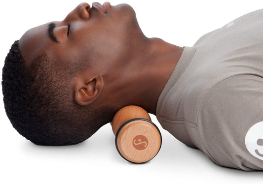 Wooden Back Roller: Spine Stretcher, Aligner, and Muscle Recovery Tool - Back Pain Relief, Manual Massager, Wood Therapy (15 Inch)