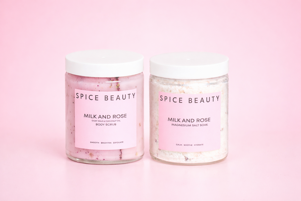 Goat Milk & Rose Magnesium Bath Soak