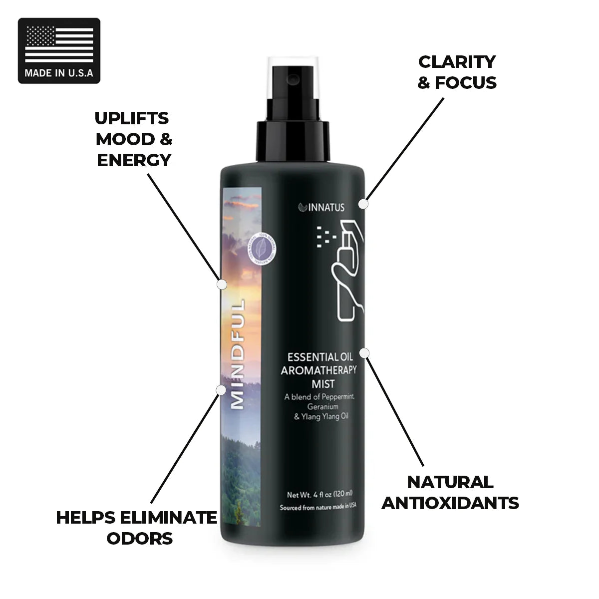 Essential Oil Aromatherapy Mindful Mist